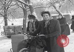 Image of German civilians fleeing Aachen Germany, 1945, second 45 stock footage video 65675080482