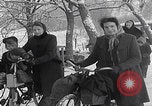 Image of German civilians fleeing Aachen Germany, 1945, second 49 stock footage video 65675080482