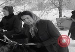 Image of German civilians fleeing Aachen Germany, 1945, second 52 stock footage video 65675080482