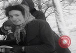 Image of German civilians fleeing Aachen Germany, 1945, second 53 stock footage video 65675080482