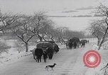 Image of German refugees fleeing frontline Aachen Germany, 1945, second 13 stock footage video 65675080483