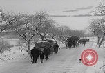 Image of German refugees fleeing frontline Aachen Germany, 1945, second 15 stock footage video 65675080483