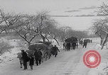 Image of German refugees fleeing frontline Aachen Germany, 1945, second 18 stock footage video 65675080483