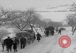 Image of German refugees fleeing frontline Aachen Germany, 1945, second 20 stock footage video 65675080483