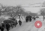 Image of German refugees fleeing frontline Aachen Germany, 1945, second 23 stock footage video 65675080483