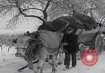 Image of German refugees fleeing frontline Aachen Germany, 1945, second 46 stock footage video 65675080483