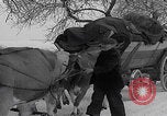 Image of German refugees fleeing frontline Aachen Germany, 1945, second 48 stock footage video 65675080483