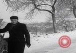Image of German refugees fleeing frontline Aachen Germany, 1945, second 55 stock footage video 65675080483