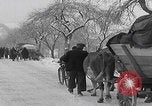 Image of German refugees fleeing frontline Aachen Germany, 1945, second 60 stock footage video 65675080483