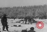 Image of 101st Airborne soldier foxholes Bastogne Belgium, 1945, second 10 stock footage video 65675080484