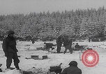 Image of 101st Airborne soldier foxholes Bastogne Belgium, 1945, second 12 stock footage video 65675080484