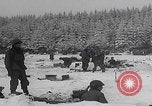 Image of 101st Airborne soldier foxholes Bastogne Belgium, 1945, second 18 stock footage video 65675080484
