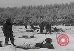 Image of 101st Airborne soldier foxholes Bastogne Belgium, 1945, second 19 stock footage video 65675080484