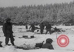 Image of 101st Airborne soldier foxholes Bastogne Belgium, 1945, second 20 stock footage video 65675080484