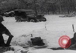 Image of 101st Airborne soldier foxholes Bastogne Belgium, 1945, second 30 stock footage video 65675080484