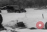 Image of 101st Airborne soldier foxholes Bastogne Belgium, 1945, second 33 stock footage video 65675080484