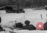 Image of 101st Airborne soldier foxholes Bastogne Belgium, 1945, second 34 stock footage video 65675080484