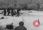 Image of 101st Airborne soldier foxholes Bastogne Belgium, 1945, second 41 stock footage video 65675080484