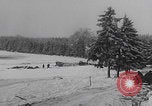 Image of 101st Airborne soldier foxholes Bastogne Belgium, 1945, second 45 stock footage video 65675080484
