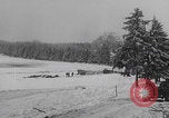 Image of 101st Airborne soldier foxholes Bastogne Belgium, 1945, second 47 stock footage video 65675080484