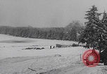 Image of 101st Airborne soldier foxholes Bastogne Belgium, 1945, second 48 stock footage video 65675080484