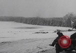 Image of 101st Airborne soldier foxholes Bastogne Belgium, 1945, second 50 stock footage video 65675080484