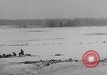 Image of 101st Airborne soldier foxholes Bastogne Belgium, 1945, second 57 stock footage video 65675080484