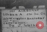 Image of 101st Airborne troops Bastogne Bastogne Belgium, 1945, second 1 stock footage video 65675080485