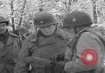 Image of 101st Airborne marching in snow Bastogne Belgium, 1945, second 42 stock footage video 65675080486