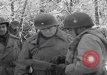 Image of 101st Airborne marching in snow Bastogne Belgium, 1945, second 43 stock footage video 65675080486