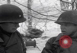 Image of 101st Airborne marching in snow Bastogne Belgium, 1945, second 51 stock footage video 65675080486
