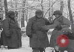 Image of 101st Airborne marching in snow Bastogne Belgium, 1945, second 59 stock footage video 65675080486
