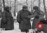 Image of 101st Airborne marching in snow Bastogne Belgium, 1945, second 62 stock footage video 65675080486
