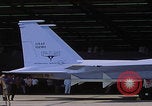 Image of F-15 debut display area Saint Louis Missouri USA, 1972, second 57 stock footage video 65675080489