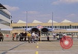 Image of F-15 fighter viewing Saint Louis Missouri USA, 1972, second 11 stock footage video 65675080490