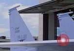 Image of F-15 fighter viewing Saint Louis Missouri USA, 1972, second 14 stock footage video 65675080490