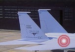 Image of F-15 fighter viewing Saint Louis Missouri USA, 1972, second 53 stock footage video 65675080490