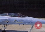 Image of F-15 fighter viewing Saint Louis Missouri USA, 1972, second 62 stock footage video 65675080490
