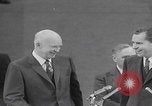 Image of Richard Nixon speech San Francisco California USA, 1956, second 18 stock footage video 65675080492