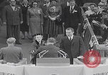 Image of Richard Nixon speech San Francisco California USA, 1956, second 33 stock footage video 65675080492