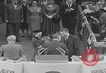 Image of Richard Nixon speech San Francisco California USA, 1956, second 34 stock footage video 65675080492