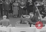 Image of Richard Nixon speech San Francisco California USA, 1956, second 36 stock footage video 65675080492