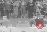 Image of Richard Nixon speech San Francisco California USA, 1956, second 39 stock footage video 65675080492