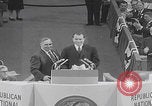 Image of Richard Nixon speech San Francisco California USA, 1956, second 40 stock footage video 65675080492