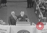 Image of Richard Nixon speech San Francisco California USA, 1956, second 43 stock footage video 65675080492