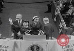 Image of President Eisenhower San Francisco California USA, 1956, second 17 stock footage video 65675080493