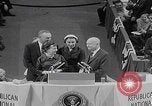 Image of President Eisenhower San Francisco California USA, 1956, second 21 stock footage video 65675080493