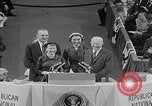 Image of President Eisenhower San Francisco California USA, 1956, second 23 stock footage video 65675080493