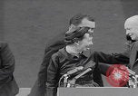 Image of President Eisenhower San Francisco California USA, 1956, second 47 stock footage video 65675080493