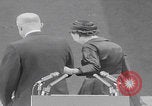 Image of President Eisenhower San Francisco California USA, 1956, second 51 stock footage video 65675080493